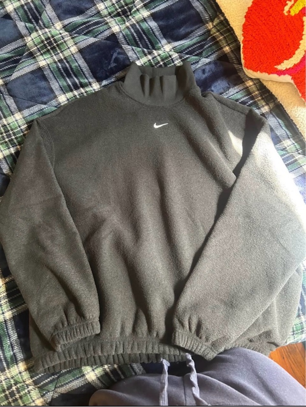 Vintage Nike Fleece Mock Neck - Picture 5 of 5